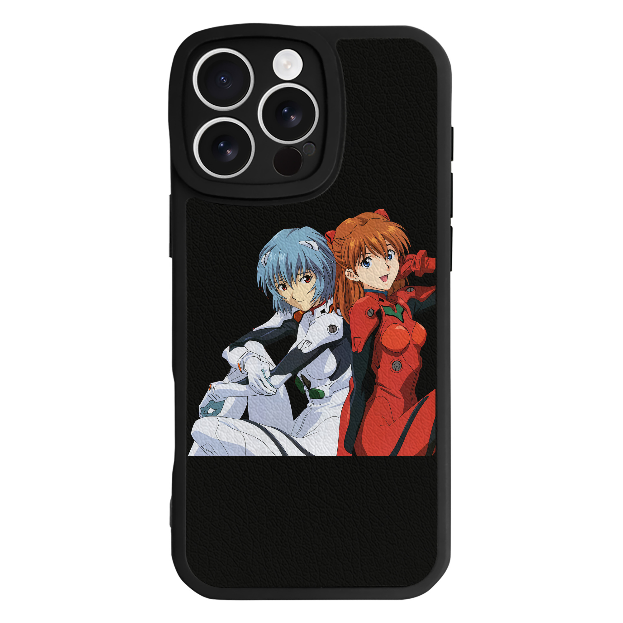 （画像用） EVA 新世紀エヴァンゲリオン 【iPhone 16シリーズ対応】シリコンスマホケース（レザー調） 材質：シリコン